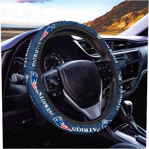 Feila spido Fit Patriots Steering Wheel Cover for Car SUV Trucks-for Patriots Car Accessories with Standard Size Diameter 14-15inches. (for AGZ-2)