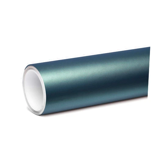 Tinybot Ultra-Matte Metallic Stone Green Car Wrap with Air Release Technology - 1 X 5 FT