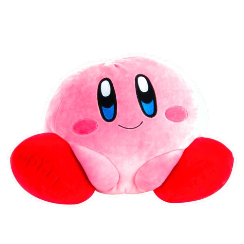 Club Mocchi Mocchi- Kirby Plush Stuffed Toy | Super Soft | Great for Kids & Collectors, Pink (T12982) ,15-Inch