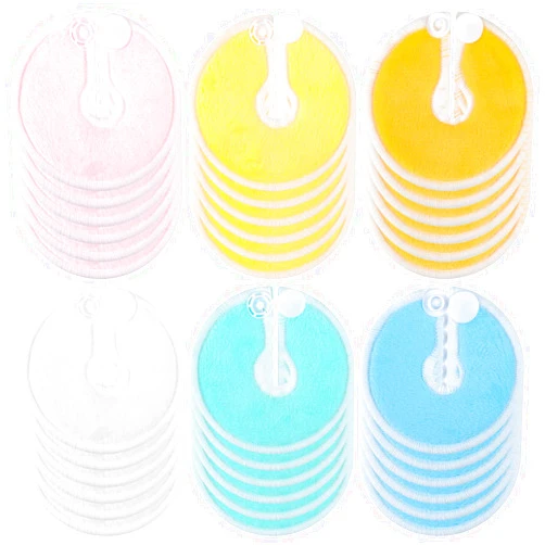 Yoiemivy 36 Packs G Tube Button Pad Feeding Tube Pads G Tube Button Covers Reusable Breast Feeding Pads Abdominal Dialysis Feeding Tube Supplies for Kid Breastfeeding Stay Dry (One Size)