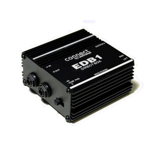 Whirlwind EDB1 1-Channel Passive Instrument Direct Box