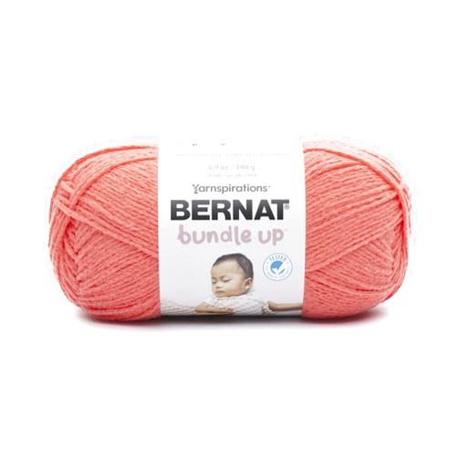 Bernat Bundle UP SB Solids Yarn, 140g, Red Wagon
