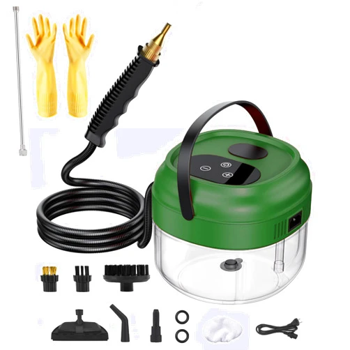 QUICTIGRY Handheld Steam Cleaner, 2500W High Pressure Steam Cleaner for Home Cleaning with 1.5L Water Tank, 15s Fast Heat Portable Steamer for Car Detailing, Kitchen, Upholstery, Bathroom