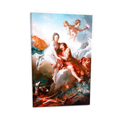 Generic Franois_Boucher-Venus And Mars Artworks Picture Print Poster Wall Art Painting Canvas Decor Home Posters Decorative 08x12inch(20x30cm)