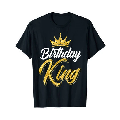 Birthday Costume Birthday King Son Or Dad's Birthday Party T-Shirt