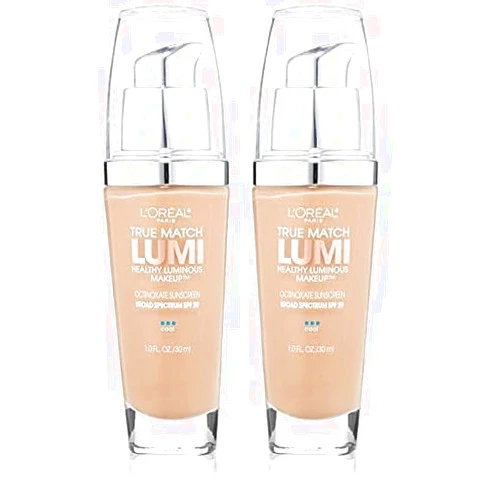 L'Oreal Paris L’Oréal Paris True Match Lumi Healthy Luminous Makeup, C5 Classic Beige, 1 fl; oz. (Pack of 2)