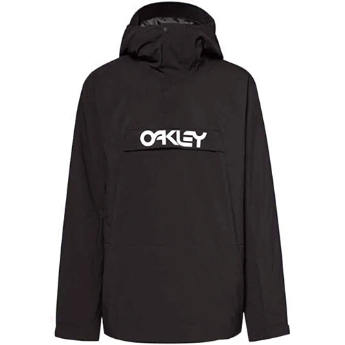 Oakley Men's Thermonuclear Protection TBT Insulated Anorak Jacket, Blackout, Large