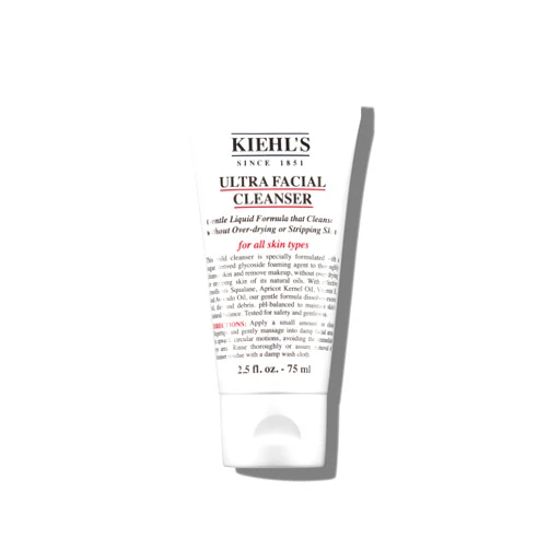 Kiehls Kiehl's Ultra Facial Cleanser, Lightweight Foamy Facial Cleanser, Enriched Formula that Replenishes Skin Barrier, Gently Exfoliates and Moisturizes, Suitable for All Skin Types, Paraben Free