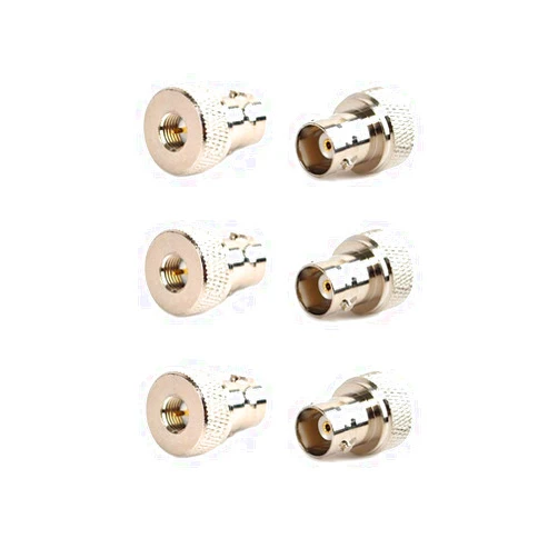 Bnafes 6-Pack SMA Male to BNC Female RF Coaxial Connector Adapter