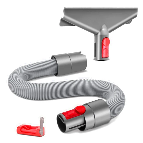 Garbage fighter Mattress Tool + Flexible Extension Hose Kit for Dyson V15 V12 V8 V11 V10 V7 SV10 SV11 Absolute Detect Cordless Animal Outsize Cyclones Vacuum Cleaner Accessories Bundle Replacement