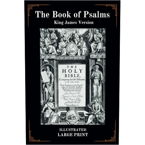 Lambda Press THE BOOK OF PSALMS King James Version: Large Print Illustrated