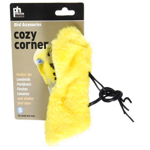 PH Prevue Hendryx Prevue Pet Products BPV1160 6-Inch Cozy Corner Fleece Bird Blanket, Small