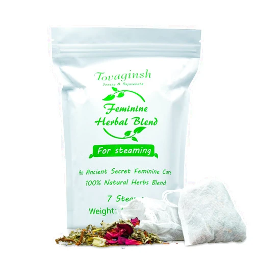Tovaginsh Yoni Herbs for Women Cleansing - Ph Balance and Rejuvenate for Women, 100% Natural V Steaming Herbs, Organic Herbal Blend, 7 Filter Bags Vaginal Herbs, 3.17oz