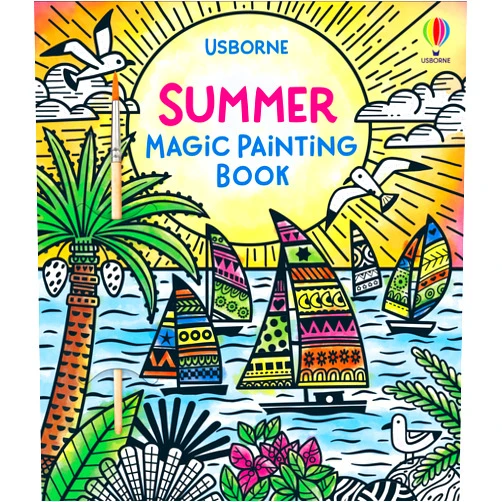 Lizzie Cope,Marcella Grazzi Summer Magic Painting Book (Magic Painting Books)