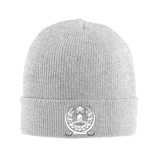 Celfer Arms of The Islamic Emirate of Afghanistan Adult Knitted Hat Beanie Winter Warm Skull Hat - Men Women Black