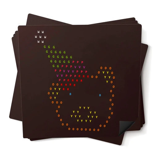 Ayidawedo 20PCS Refill Templates for Light Up Board,Light Bright Refill Sheets Templates,Light Toys Accessories for Lite Brite Ultimate Classic(Animal Theme 20PCS, 8x6.8，Paper)