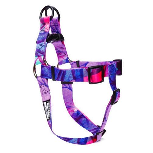 Wolfgang Man & Beast Wolfgang Premium No Pull Dog Harness, Dog Harness for Large Dog, Durable & Easy to Clean Nylon with Quick Clip Buckles, for Training & Daily Use, Made in USA, Daydream Print, (1 Inch x 20-30 Inch)