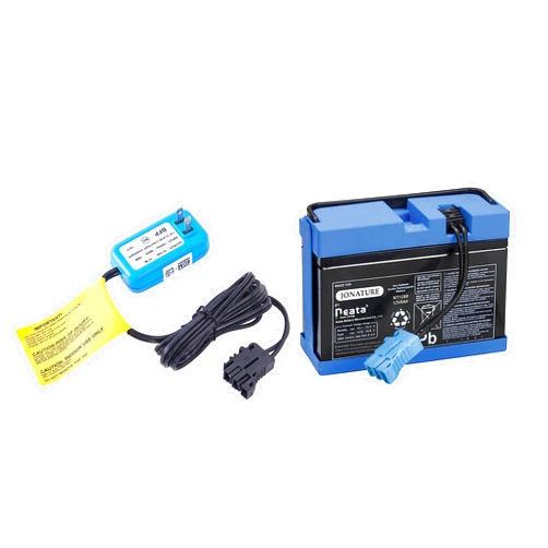 JONATURE 12V 8AH Battery and Charger Combo Kit for Peg Perego for John-Deere for Ground Force Tractor Ground Loader Construction Loader for Dual Force for Ducati GP for Hypercross Children Ride on Car