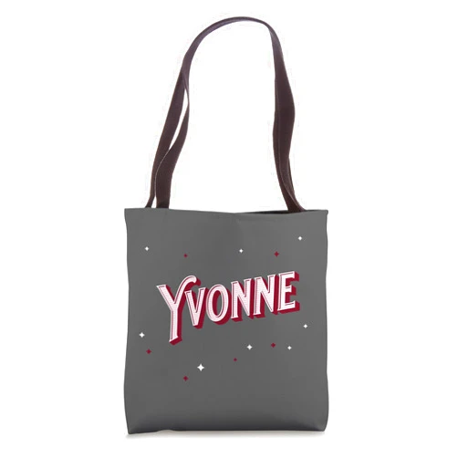 Yvonne Name Mädchen und Frauen Yvonne Personalised Name Tote Bag