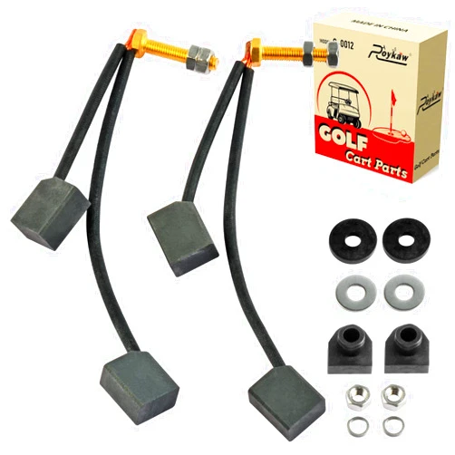 Roykaw Golf Cart ADC Motor Brushes Kit for Club Car & EZGO TXT Models, Replaces OEM # 73120-G25, 73120G25, 1021862-01, 102186201