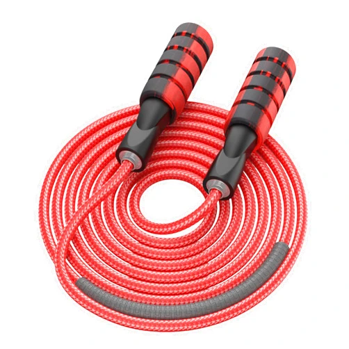 Crhoeiq Jump Rope for Fitness, Weighted Jumprope for Women Workout, Adjustable Adult Exercise Skipping Rope for Men