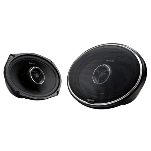 Kenwood eXcelon KFC-X695 6x9 2-Way Car Speakers – 300W High-Performance Audio with Injection P.P. Cone Woofer and Shallow Mounting Depth