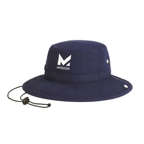 MISSION Cooling Bucket Hat - Unisex Wide-Brim Hat for Men & Women - Lightweight, Foldable & Durable - Cools Up to 2 Hours
