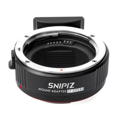 SNIPIZ EF-EOS R Mount Adapter Auto-Focus Lens Mount Adapter Converter Ring Compatible with Canon EF/EF-S Series Lens to EOS R, RP, R3, R5, R6, R6II, R7, R8, R10, R50, R100 Cameras