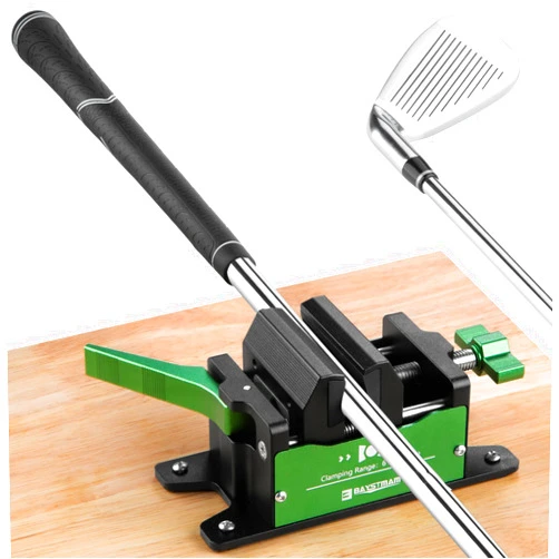 BAYSTMAM Golf Club Grip Kit Pro for Regripping Quick Release Vise Vice Clamp Golf Shaft Home Regrip Clamp Golf Repair Kit Removal Tool Aluminum Made