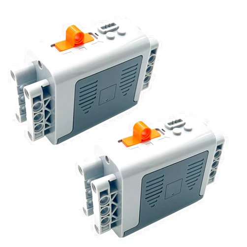 YUN.arbor Power Functions Battery-Box-8881 (2 PCS) Compatible with Lego Motor MOC Technic Parts