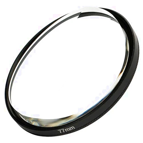 YIDOBLO Camera Filter Accessories 77mm Linear Glass Prism, Three-Division Foreground Blur, Repeated Color Images, SLR Special Effects Filter by BITINBI