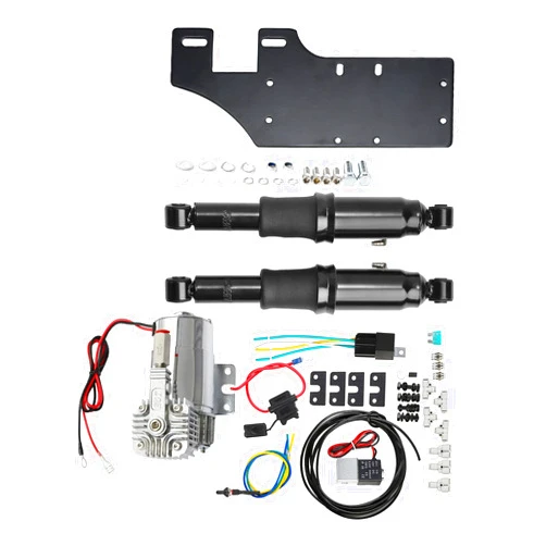XMT-MOTO Motorcycle Parts Rear Air Ride Suspension fits for Harley Davidson Touring Electra Street Tour Glide Road King 1994-2023