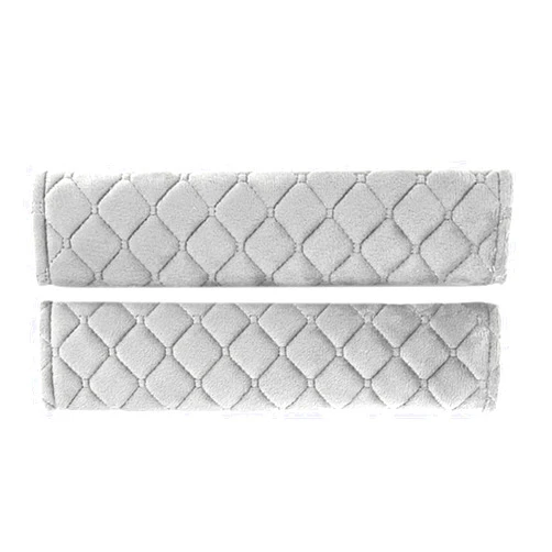 LIWDK 2-Pack Car Seat Belt Pad Covers for Volvo XC90 XC60 XC40 C40 Recharge/V70 1st 2nd 3rd Generation,Fleece Adjustable Comfortable Adults Children Quick Installation Car Belt Strap Shoulder Pads