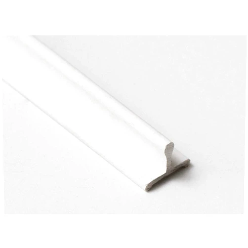 Metro Screenworks, Inc. Sliding Screen Door Track - Flat White Vinyl (72