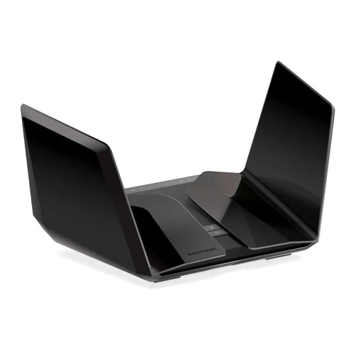 NETGEAR Nighthawk WiFi 6E Router (RAXE500) - Security Features, 12-Stream Gigabit Router AXE11000 Tri-Band Wireless Speed (Up to 10.8Gbps), New 6GHz Band, Coverage up to 3,500 sq. ft, 60 Devices