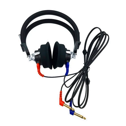 Anico Audiometer Earphone Air Transducers Headsets for Hearing Test, Noise Reducing Transducers Headsets Black