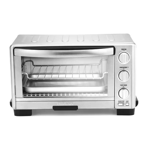 Cuisinart Toaster Oven with Broiler, Stainless Steel, TOB-5
