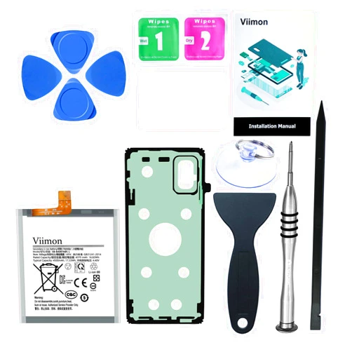 Viimon A71 5G Battery Replacement Kits Compatible with Samsung Galaxy A71 5G SM-A716U (New Upgraded) with Installation Manual and Repair Tool Kits (Not for A71 4G)