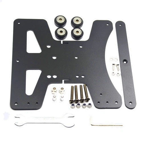 Befenybay Modular Y Carriage Plate Upgrade for 2040V Aluminum Profile for Ender3/Ender3 Pro 3D Printer (190mm)