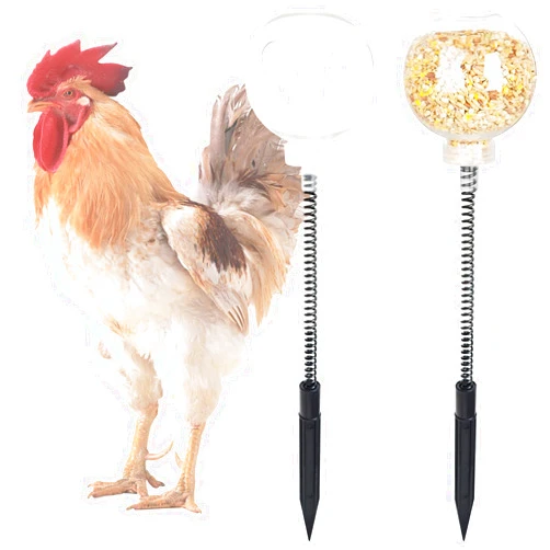 CYG&CL 2 Pack Chicken Peck Toy, Chick Slow Feeder Ball & Enrichment Toy, Boredom Toys for Your Flock, Chicken Coop Toys for Hens Birds