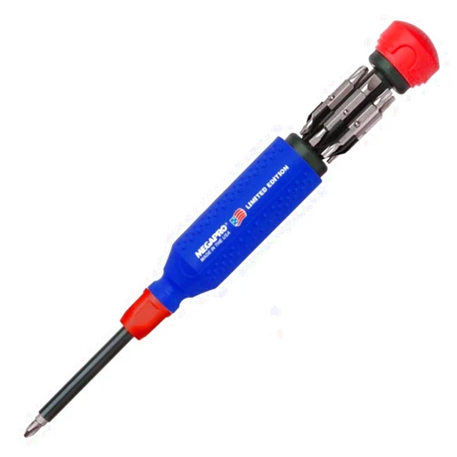 Bowers Tool Co. Megapro Original 15 in 1 Multi Bit Screwdriver Phillips Torx LIMITED EDITION USA