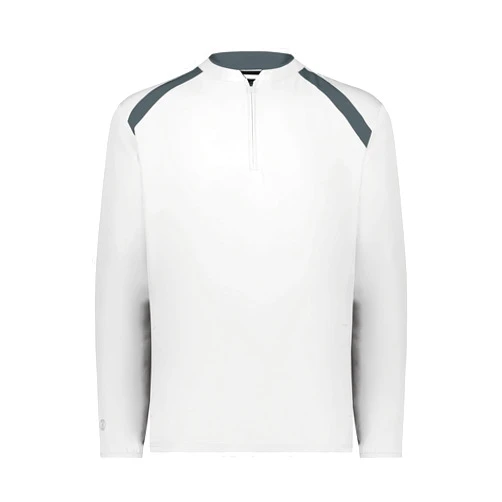Holloway Men's Clubhouse Pullover Cage Jacket - Quarter Zip - Stylish Long Sleeves - Ultimate Comfort