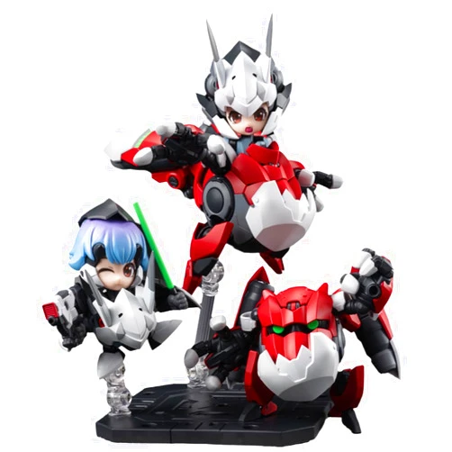 HiPlay HEMOXIAN Collectible Figure Full Set: Ali and Ogre, Anime Style,11cm Miniature Action Figurine ALAGE
