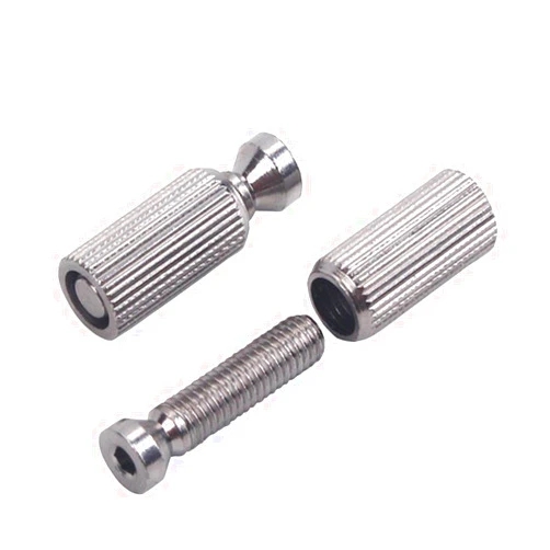 LoveinDIY 2 Pieces Iron Electric Guitar Tremolo Bridge Studs Anchors Guitar 10mm