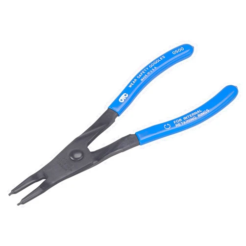 OTC 0500 Snap Ring/Retaining Ring Pliers - .090 Diameter Straight Tip - Internal