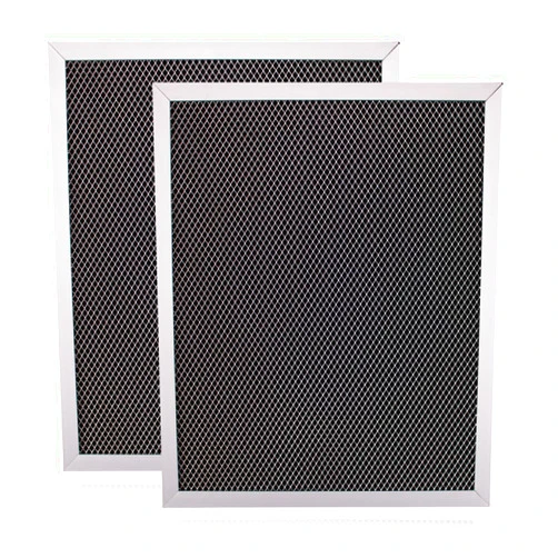 WZKO 97007696 Range Hood Filter Charcoal Upgraded Replacement Grease Filter for B-roan and K-enmore Range Hood Oven Vent Filter (8 3/4 X 10 1/2 X 3/8) 2 Pack