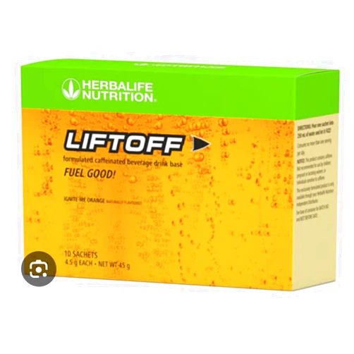 Herbalife Nutrition LIFTOFF Energy Stick Packs -Lemon-Lime Blast - Instant Drink for Natural Boost of Energy, Clears Minds, Improves Concentration, 30 Count (30 Packs), Green Lemon-Lime Blast
