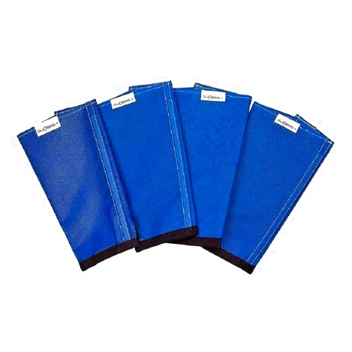 SHOOFLY Horse Leggins, Patented Loose Fitting Boots, Reduce Stomping, Stress & Fatigue, Breathable Plastic Mesh (Blue/Small)