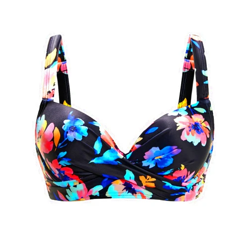 Aqua Eve Women Underwire Bikini Top - Push Up Swimsuit Top Bra Padded Bathing Suit 2025 Twist Front Swimwear