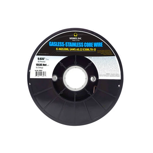 Kiswel (Made in USA) E308LT0-3 K-NGS308L .035 in. Dia 10lb. Gasless-Stainless Welding Wire